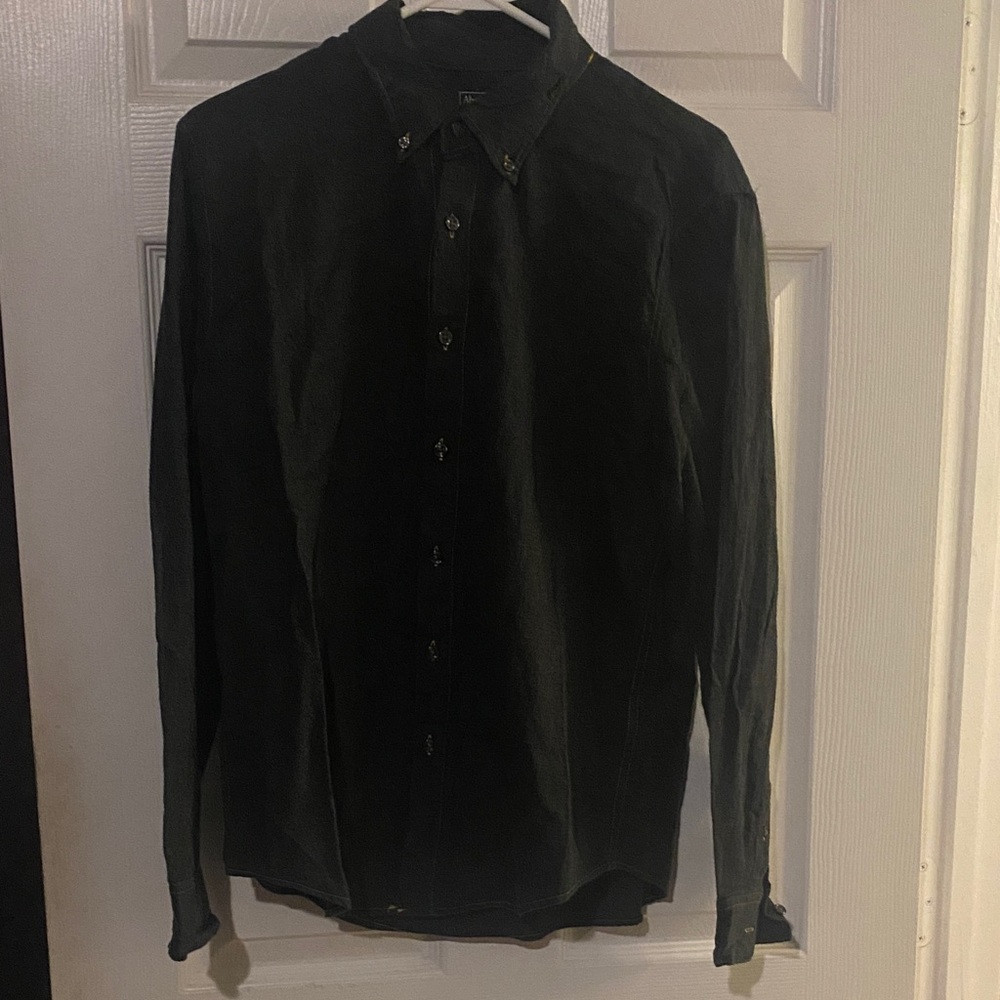 Abercrombie & Fitch Dark Button Down Shirt